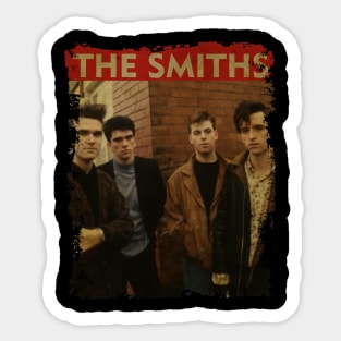 TEXTURE ART-The Smiths - RETRO STYLE 1 Sticker